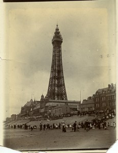 United Kingdom Blackpool Tower Old Photo 1900
