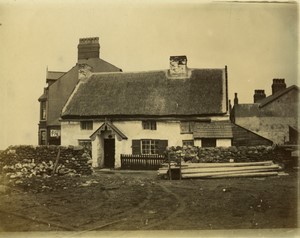 United Kingdom Fleetwood? Blackpool Lancashire House Old Photo 1900