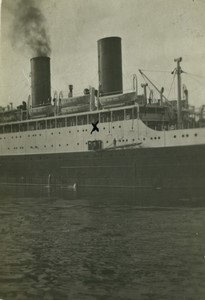Boat Ocean Liner Steamer| Athos II Old Photo septembre 1930