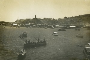 Middle East Yemen Aden Panorama Old Photo 1937