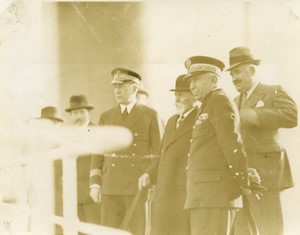 France Rouen? Commandant Blancart Ile de France Ocean Liner Old Photo 1930 #1