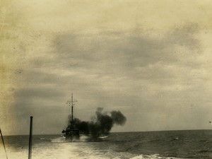 US Navy? Military Ship Firing Training Exercises Old Photo 1929 #3