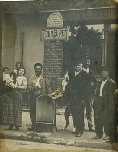 France Chatillon le Plateau Tour Biret Fountain for animals Old Photo 1910