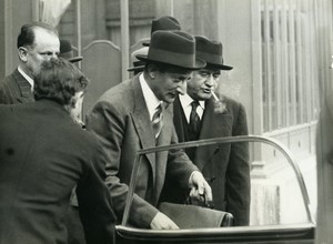 France Mr Georges Bonnet & Edouard Daladier Politics Old Photo 1938