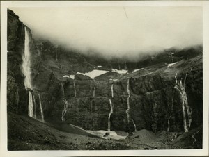 France Pyrenees Cirque de Gavarnie Circus Waterfalls Mountain Old Photo 1940 #1