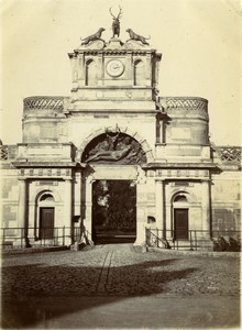 France Château d'Anet entry Gate Diane de Poitiers Old amateur Photo 1900 #1