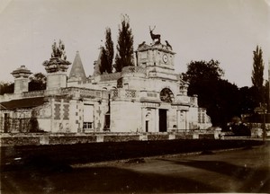 France Château d'Anet entry Gate Diane de Poitiers Old amateur Photo 1900 #2