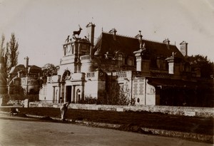 France Château d'Anet entry Gate Diane de Poitiers Old amateur Photo 1900 #3