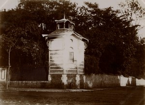 France near Château d'Anet? Pavillion tower Old amateur Photo 1900 #1