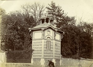 France near Château d'Anet? Pavillion tower Old amateur Photo 1900 #2