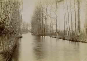 France pres de Maintenon? riviere Eure Campagne ancienne photo amateur 1900 #9