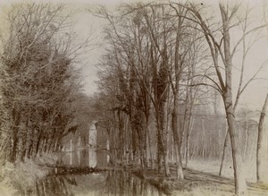 France near Maintenon? Eure river Countryside Old amateur Photo 1900 #10