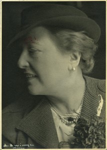 France actress? Portrait Old Photo Edwine 1930's