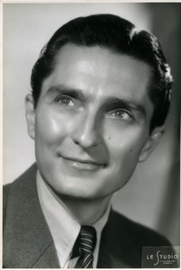 France Paris actor Roger Treville portrait Old Photo le Studio 1940 #1