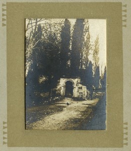 France Pyrenees Valcabrere Porte de la Basilique ancienne Photo 1901 #1
