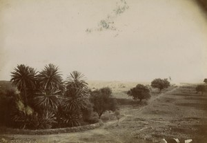 Algerie around Bled Chaaba Hammam de Sidi Bel Kheir Ancienne Photo 1900