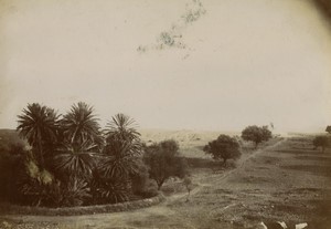 Algeria Around Bled Chaaba Hammam of Sidi bel Kheir Old Photo 1900