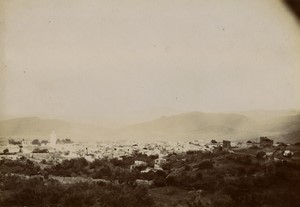 Algerie Nedroma panorama Ancienne Photo 1900