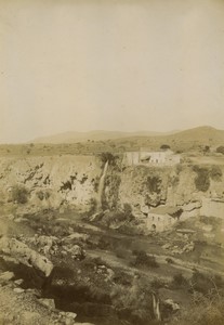 Algeria Waterfall and Mill on the Mouilah Old Photo 1900