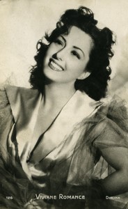 Actress Viviane Romance Old Discina Photo RPPC 1960