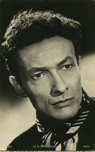 Actor Jean Louis Barrault Old Pathe Photo RPPC 1960