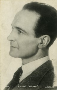 Actor Pierre Fresnay Old Pathe-Cinema Photo RPPC 1960