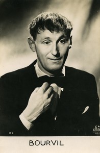 Actor Bourvil Old Star Photo RPPC 1960