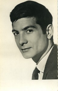 Actor Jean Claude Brialy Old Sam Levin Photo RPPC 1960