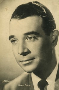 Actor René Dary Old Carlet Aine Photo RPPC 1960