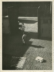 France Tourcoing workers leaving work factory Old Photo 1936