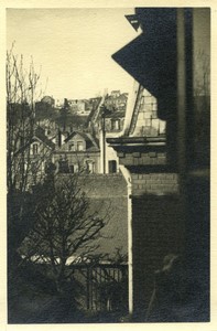 France Paris ? Rooftops Old Photo 1941