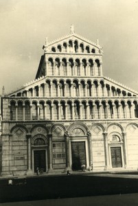 Italy Pisa Cathedral Duomo di Pisa Old Amateur Photo snapshot 1962