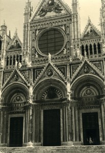 Italy Siena Cathedral Old Amateur Photo snapshot 1962