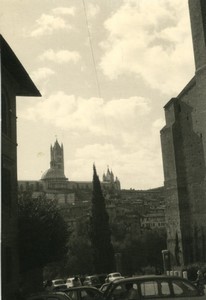 Italy Siena Cathedral Duomo Old Amateur Photo snapshot 1962