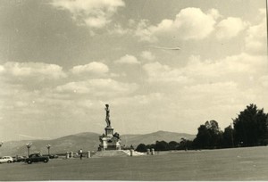 Italy Firence Piazzale Michelangelo David Statue Old Amateur Photo snapshot 1962