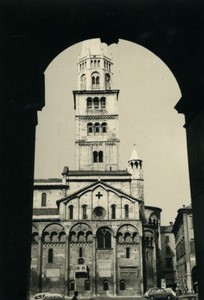 Italy Modena Cathedral Old Amateur Photo snapshot 1962