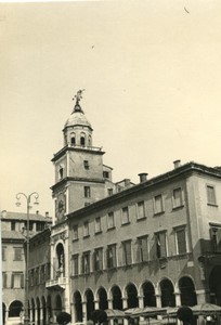 Italy Modena Palazzo comunale Town Hall Old Amateur Photo snapshot 1962