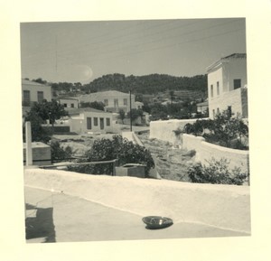 Grèce Spetses ancienne Photo Snapshot amateur 1962