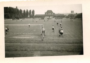 France sports match de football ancienne Photo Snapshot amateur 1935 #1