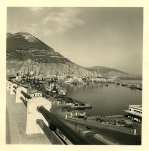 France/Algeria Oran Old Harbour Santa Cruz Fort Old Amateur Photo snapshot 1957