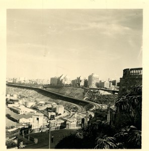 France/Algeria Oran near Harbour Old Amateur Photo snapshot 1957