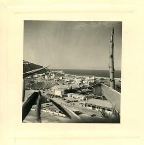 France/Algerie Oran le vieux port ancienne Photo Snapshot 1958