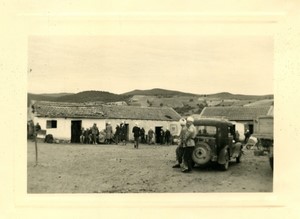 France/Algeria Oum Toub army camp Military 35e RI? Old Photo snapshot 1956