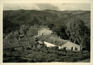 France/Algeria Sidi Kamber Houses Old Photo snapshot 1957