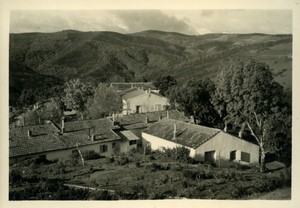 France/Algerie Sidi Kamber Maisons ancienne Photo Snapshot 1957