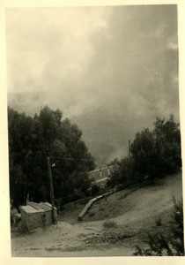 France/Algeria Sidi Kamber Countryside Old Photo snapshot 1957