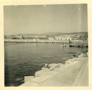 France/Algeria Oran Arzew seaside Old Photo snapshot 1958 #1