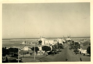 France/Algerie Philipeville Skikda bord de mer ancienne Photo Snapshot 1957