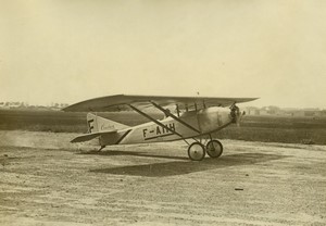 France Raid Paris Moscou by plane Lieutenant Thoret Caudron Old Photo Rol 1927#2