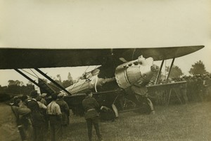 France le Bourget Costes & Bellonte in Breguet 19 Super Bidon Photo Rol 1929 #1